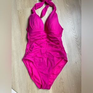 Polo Ralph Lauren tummy control bathingsuit size 8 pink